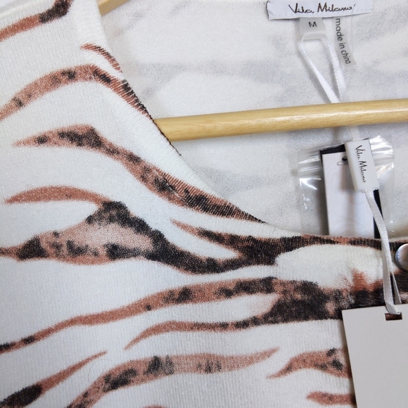 🆕🌿VILA MILANO ZEBRA CARDI🌿 - Picture 6 of 9